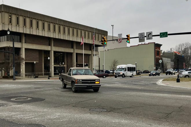 The city received six bids for the Fourth Street sewer project, an estimated $38 million, three-year effort to separate sanitary and storm sewers, which includes a roundabout at Main and Fourth streets.