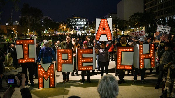 Protestors in Los Angeles, Calif. participate in a