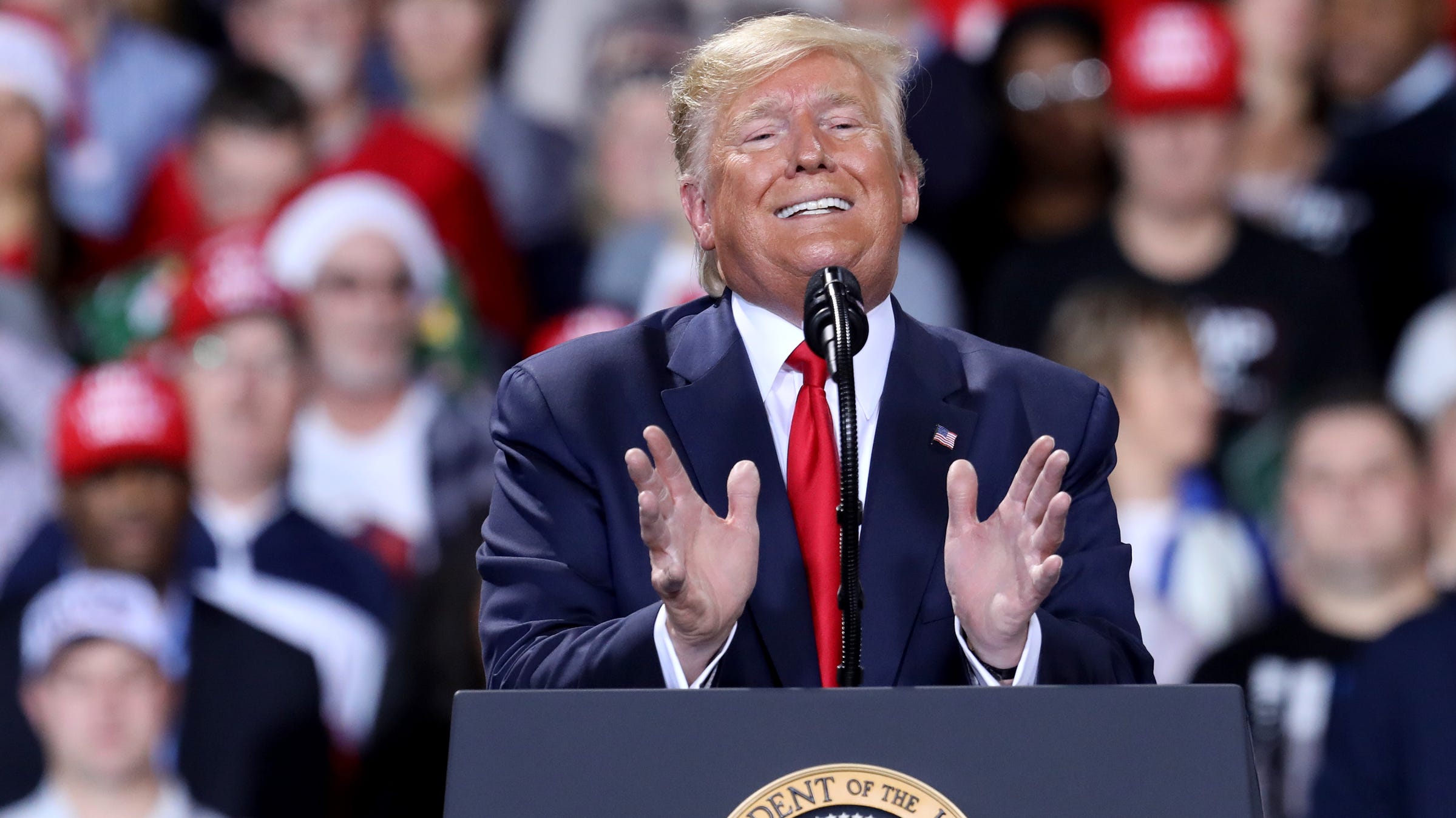 Image result for president trump comments about representative husband"