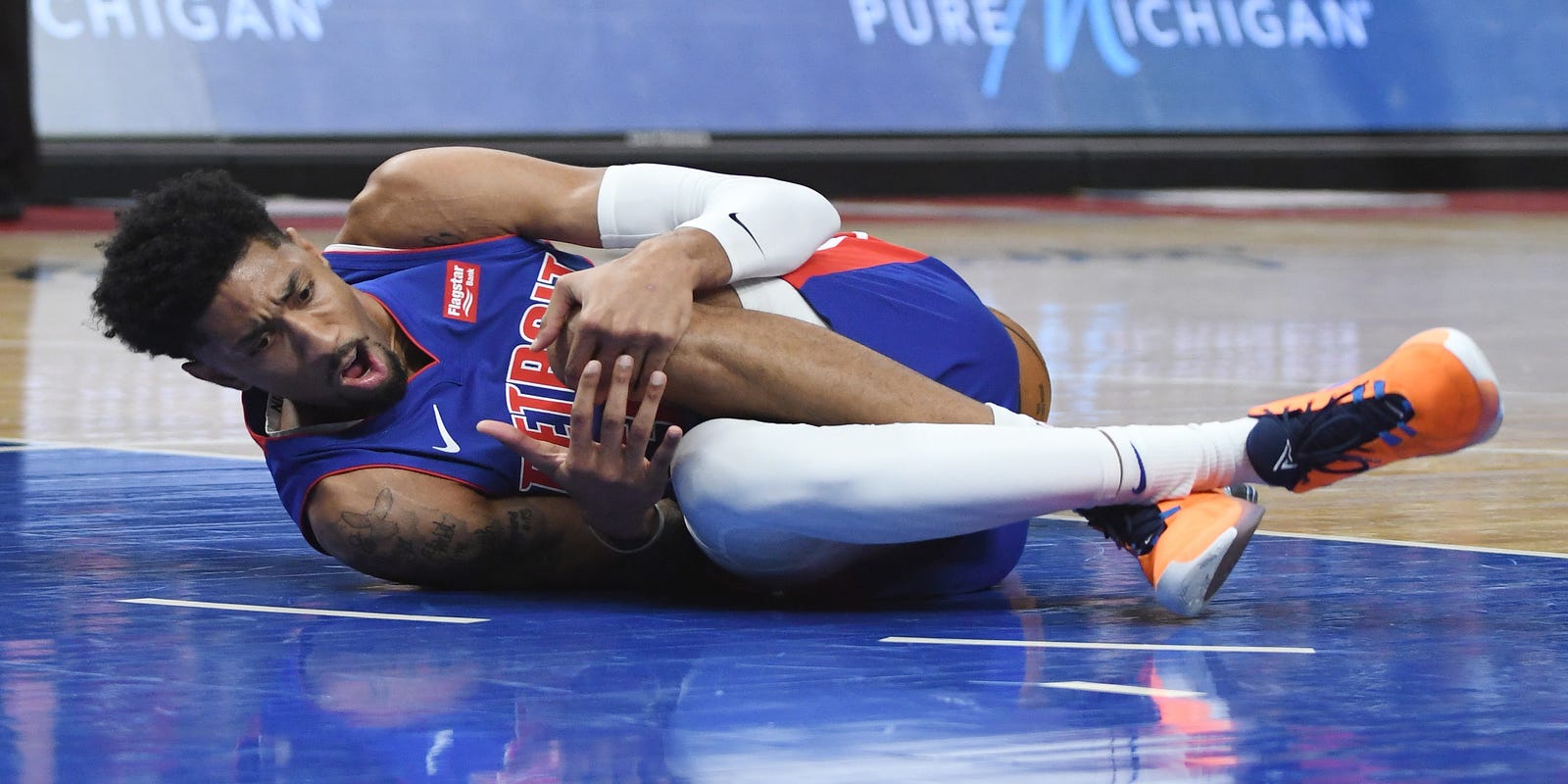 Detroit Pistons' lineup takes another hit with Christian Wood's knee injury