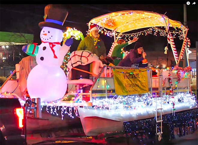 Best Business Float: Weichert Realtors for ‘Tropical Christmas’. The 2019 Fairview Storybook Christmas Parade, Dec. 14, 2019.