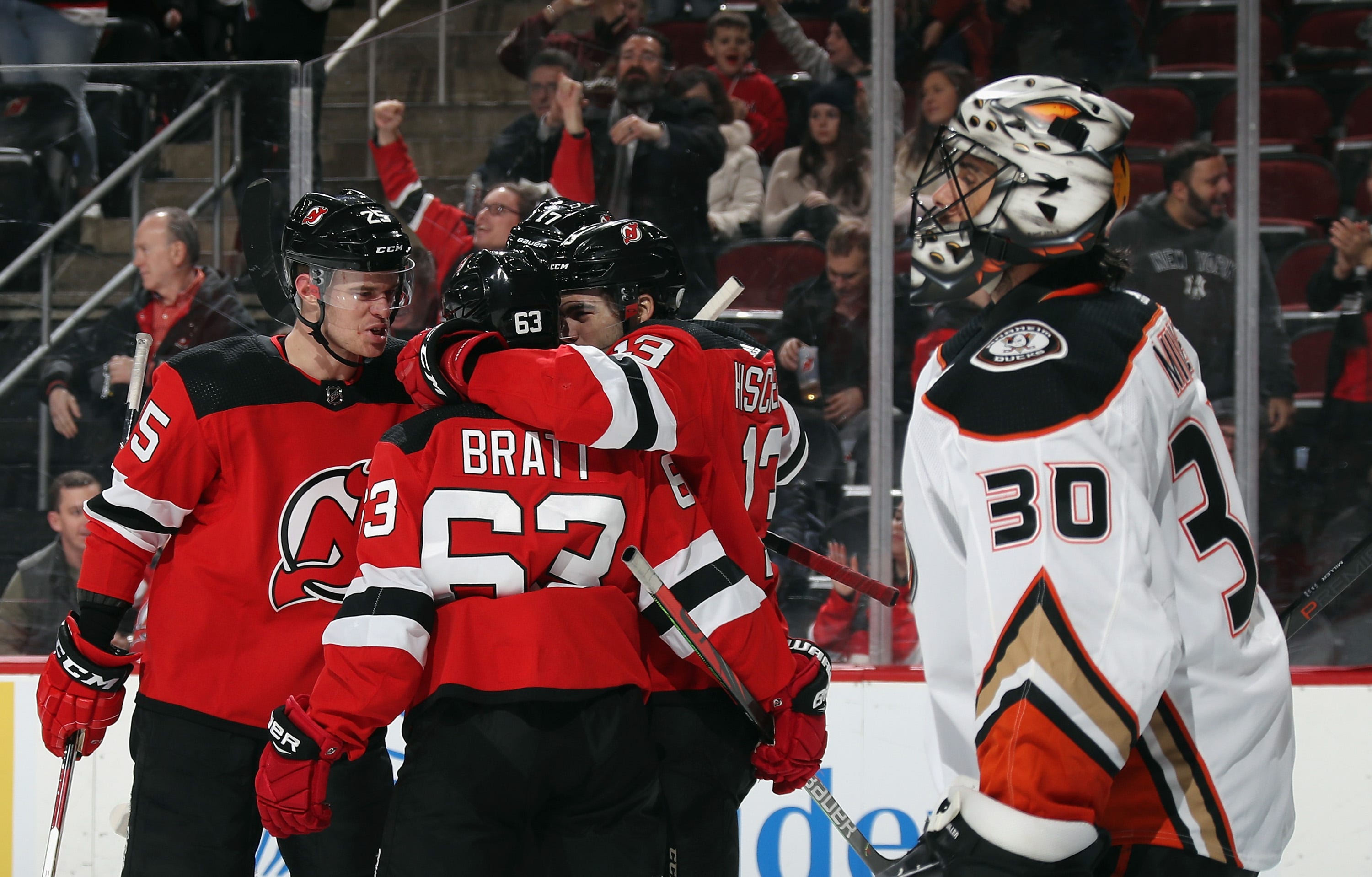 anaheim ducks new jersey devils