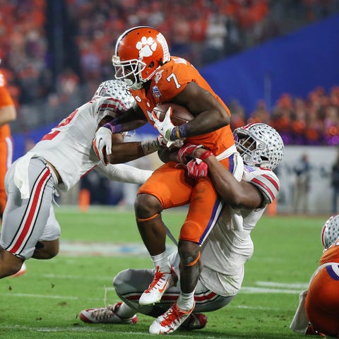 Clemson beat Ohio State when the schools met in th