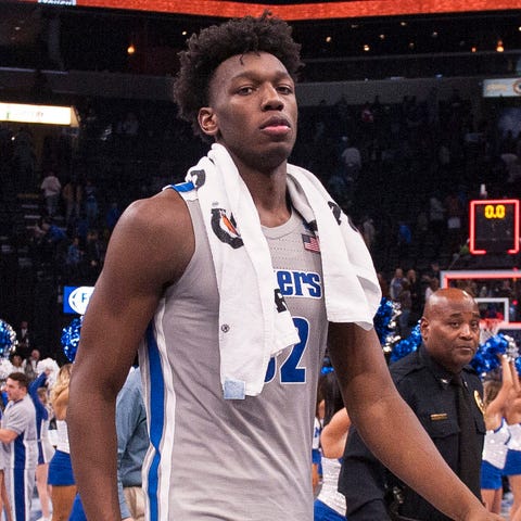 James Wiseman played a total of three games for th