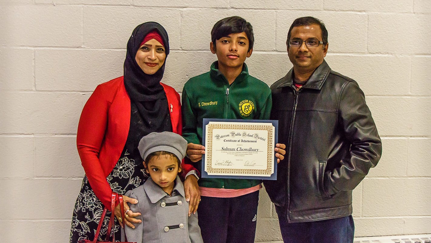 Paterson Nj Seventh Grader Gets Perfect Scores Two Years In