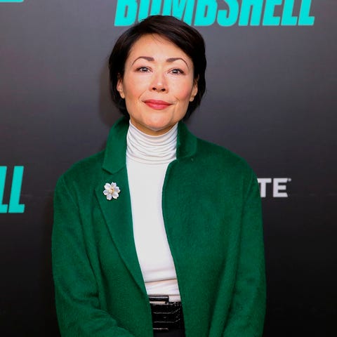 US photojournalist Ann Curry attends the "Bombshel