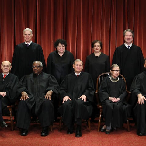 United States Supreme Court (Front L-R) Associate 
