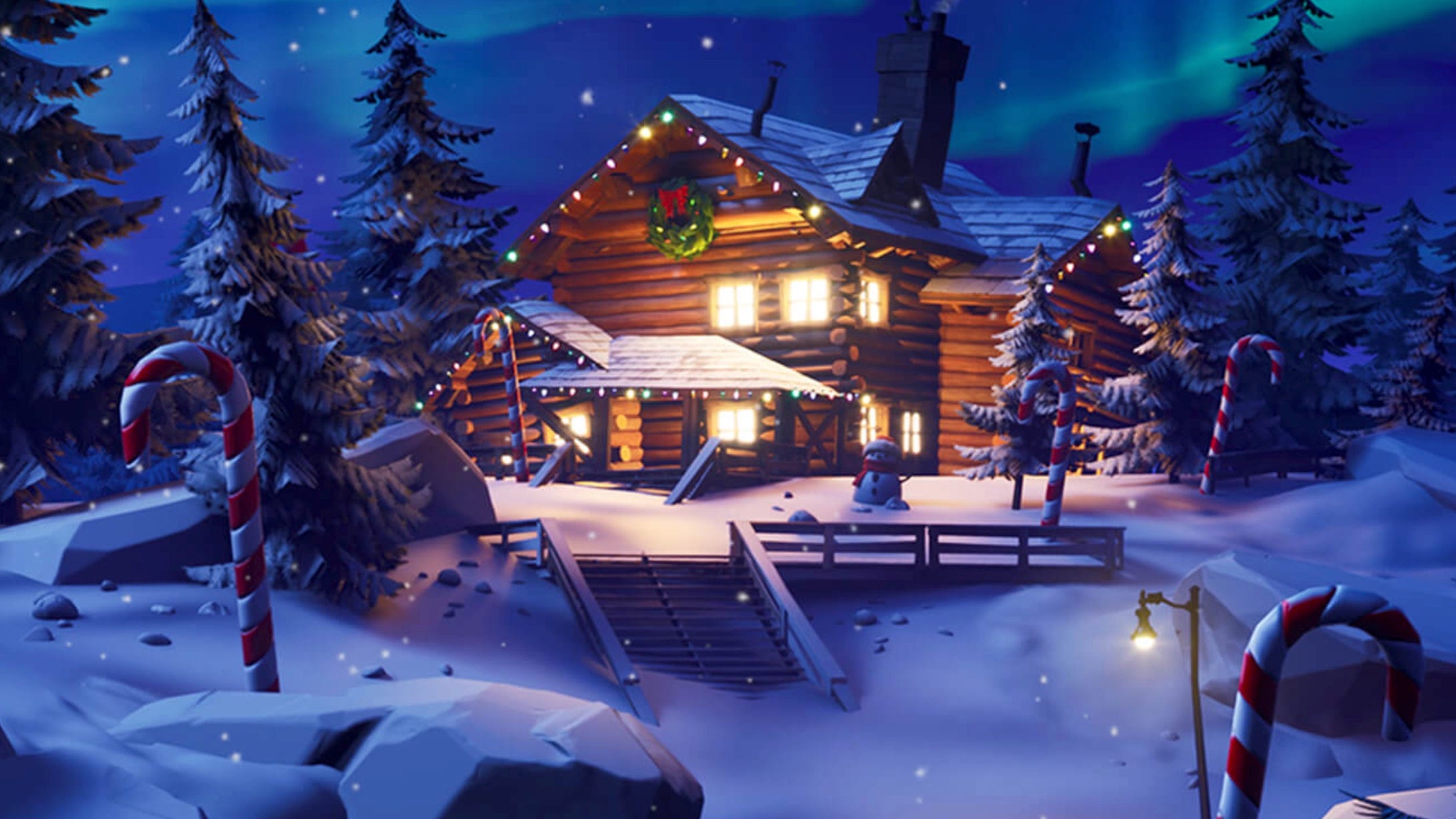 'Fortnite' gets Christmas trees for its Winterfest holiday event