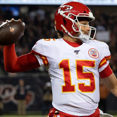 Patrick Mahomes accounted for 3 TDs in the Chiefs'