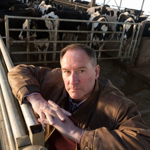 Dairy farmer Randy Roecker has battled chronic dep
