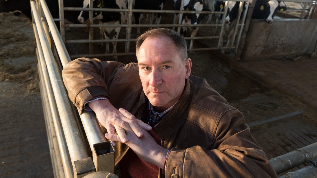 Dairy farmer Randy Roecker has battled chronic depression brought on by the stresses of farming.