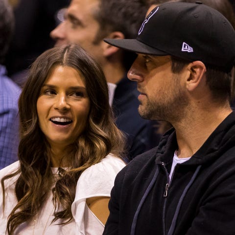 Danica Patrick and Aaron Rodgers.