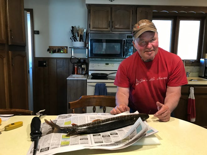 Jim Held, a 1975 Menomonee Falls North High School graduate, enjoys fishing and outdoor activities at his Pelican Lake home. Because Held was diagnosed with multiple system atrophy, he will eventually be confined to a wheelchair.