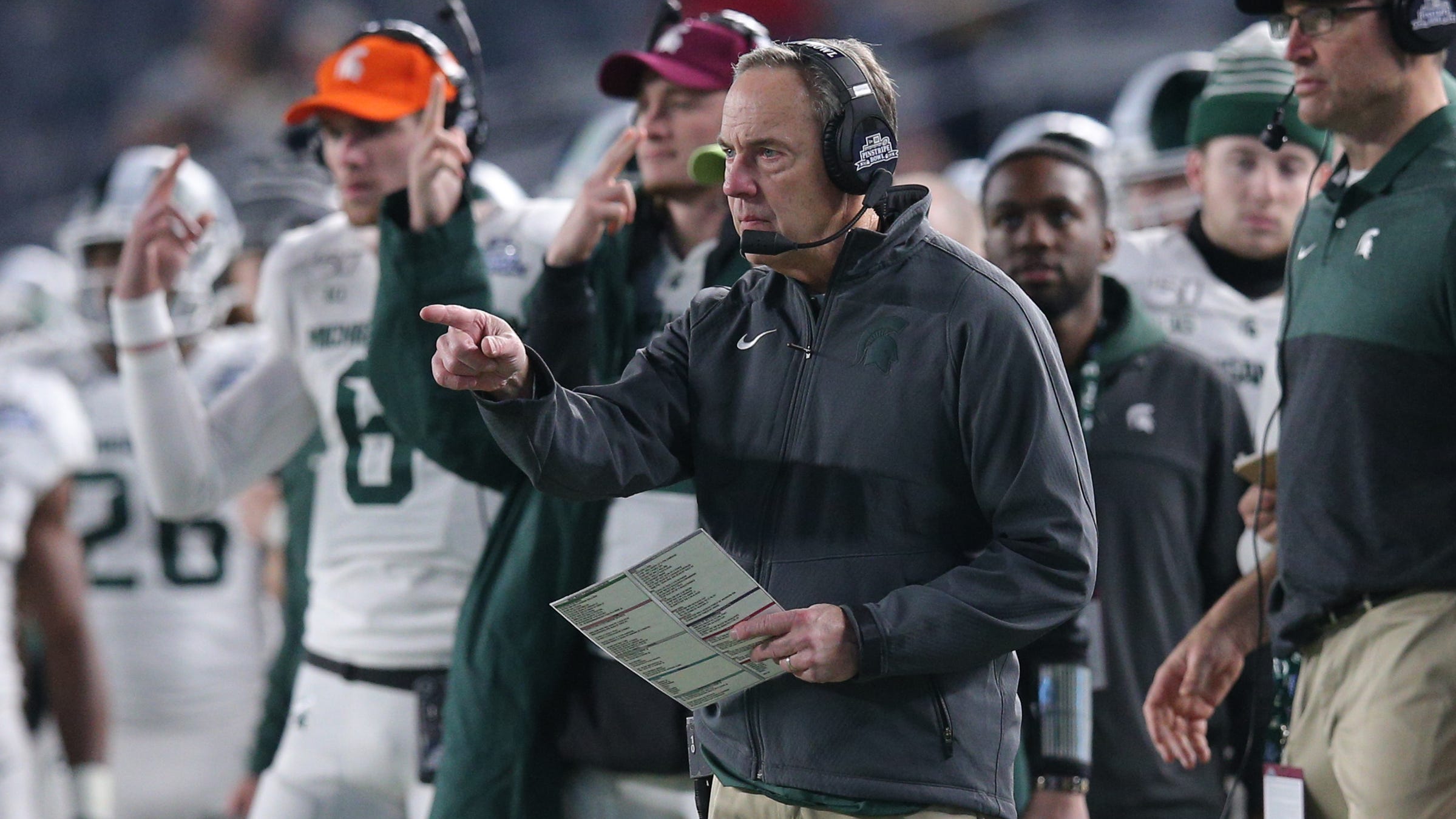 Michigan State football depth chart heading into 2020 offseason