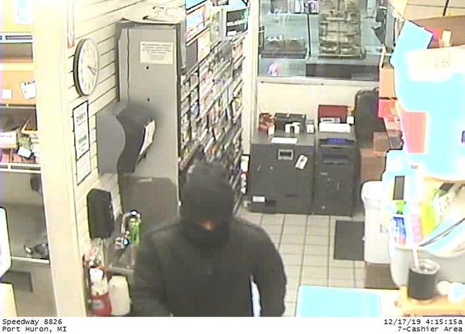 Port Huron Police Department is seeking information on this man in regard to recent robberies in the Port Huron area.