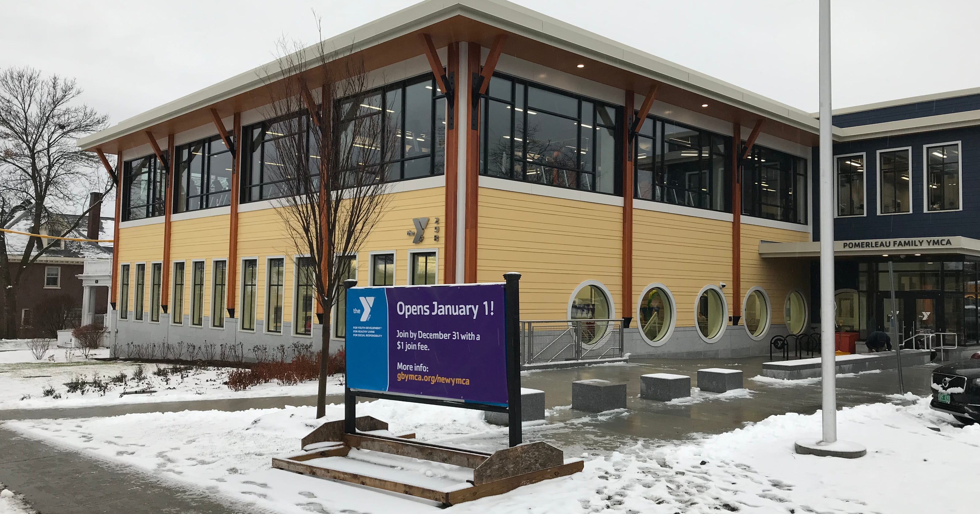 New YMCA building in downtown Burlington opens New Year's Day