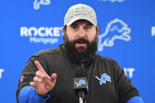 Lions coach Matt Patricia did not announce any changes to his coaching staff on Monday.
