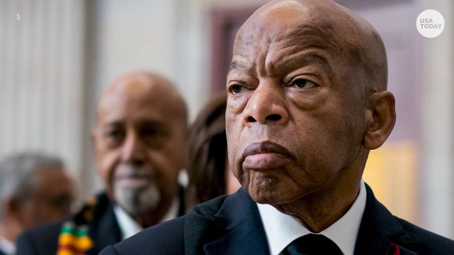Rep. John Robert Lewis, diagnosed last December with pancreatic cancer, died Friday, July 17, 2020, at the age of 80.