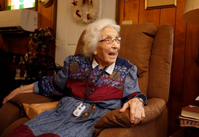 Ruth Rodgers at her home in Rogersville on Dec. 30,2019.