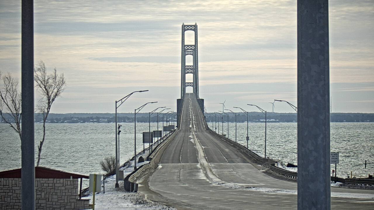 Original Mackinaw Bridge Steel Grate from 1957 Vintage Authentic Real Michigan 