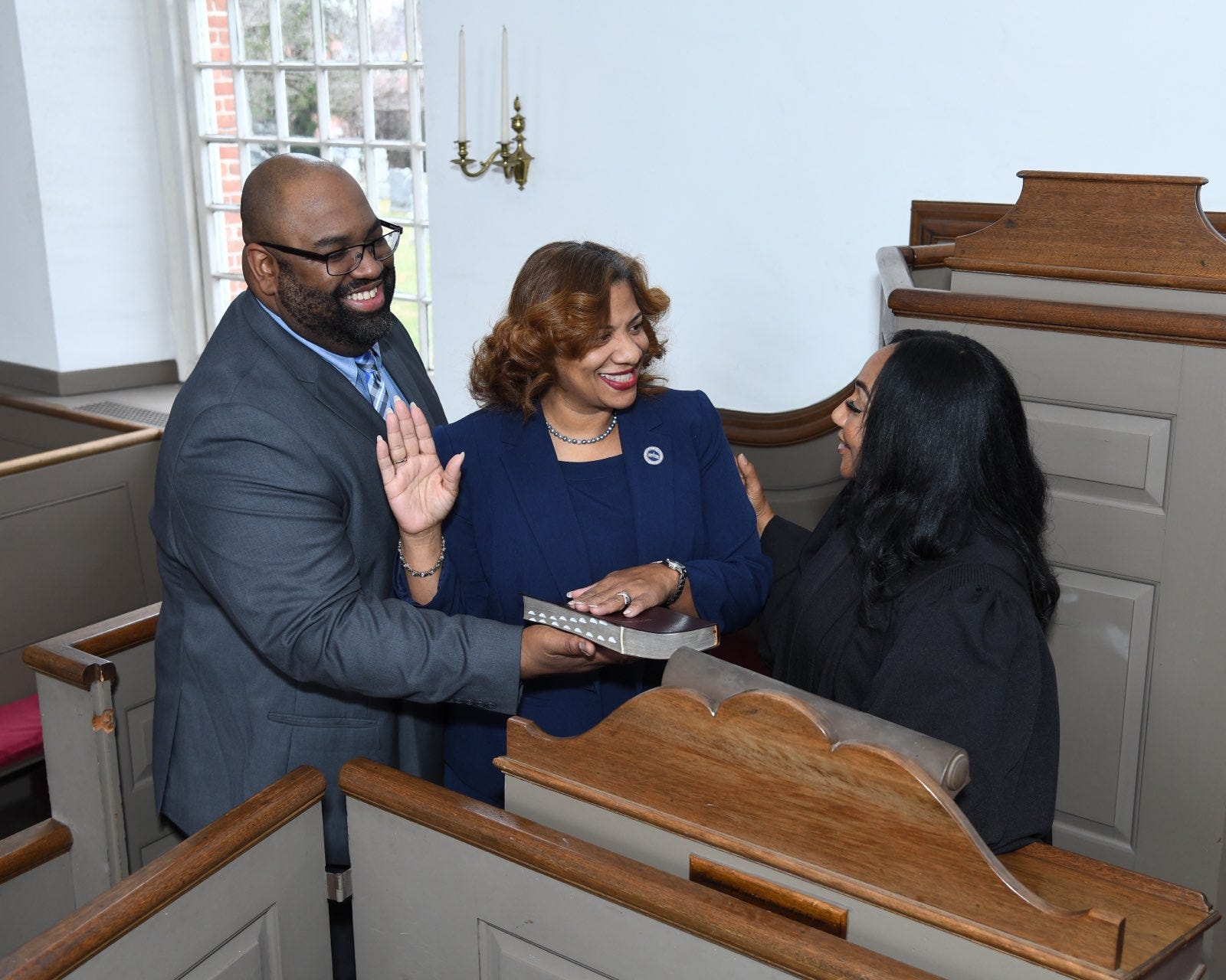 Shawyn PattersonHoward takes office as Mount Vernon mayor