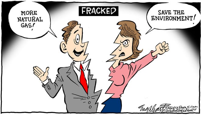 Fracking's two sides.