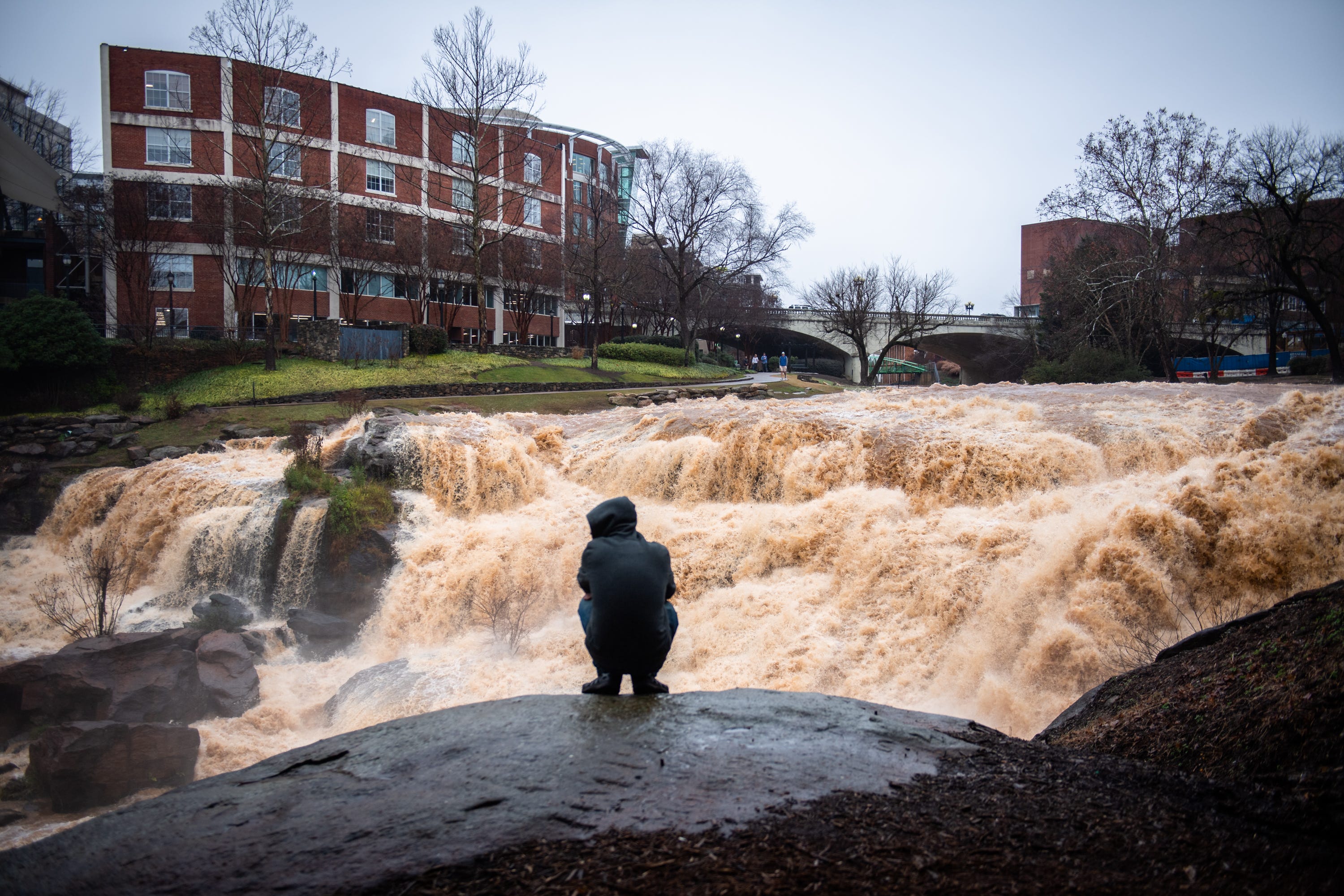 Update Greenville's flood advisory ends, some streets remain closed