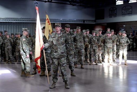Nevada National Guard sends 70 soldiers to eastern Europe for a year