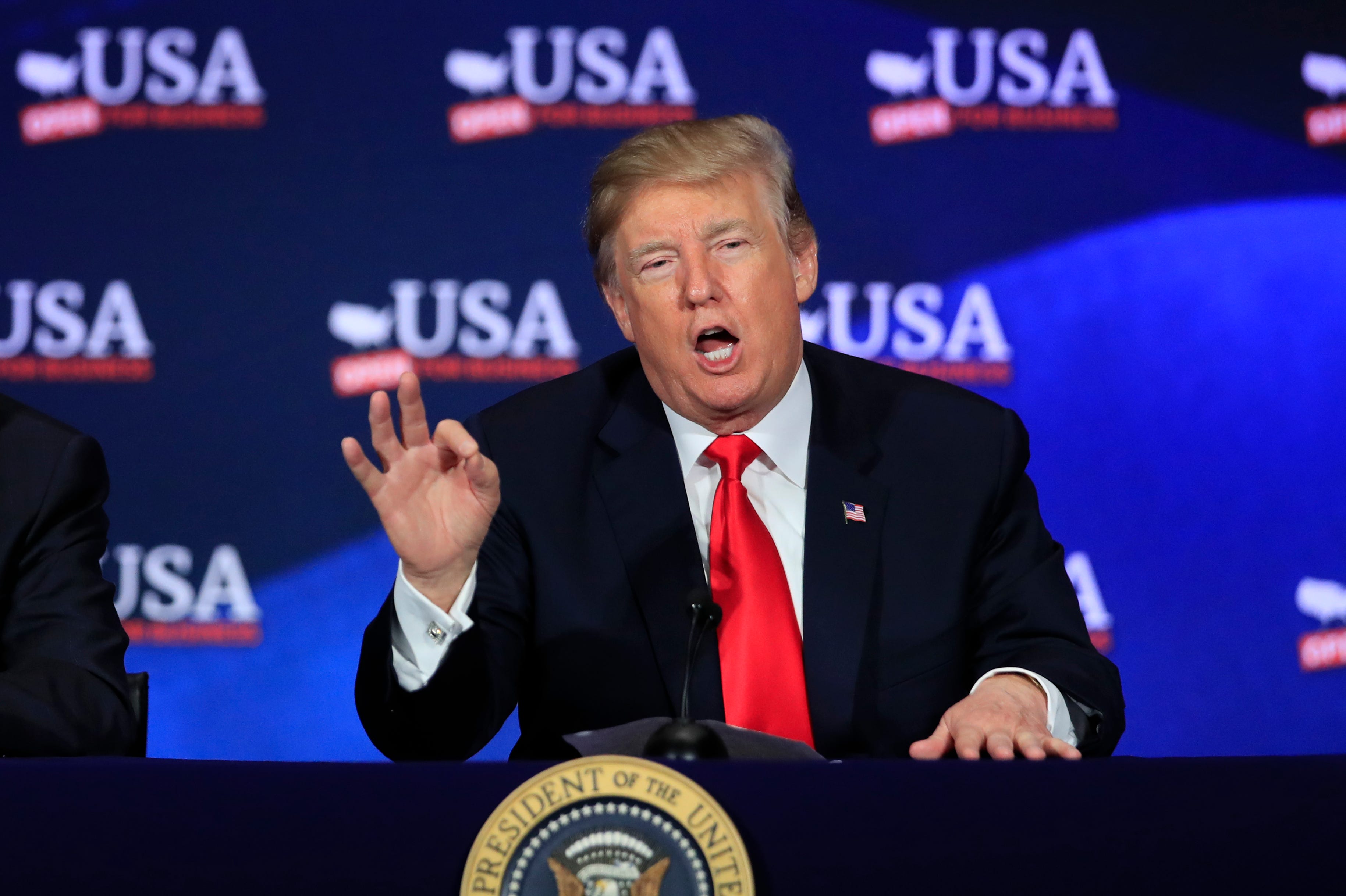 President Donald Trump regards the Iran pact as "stupid."
