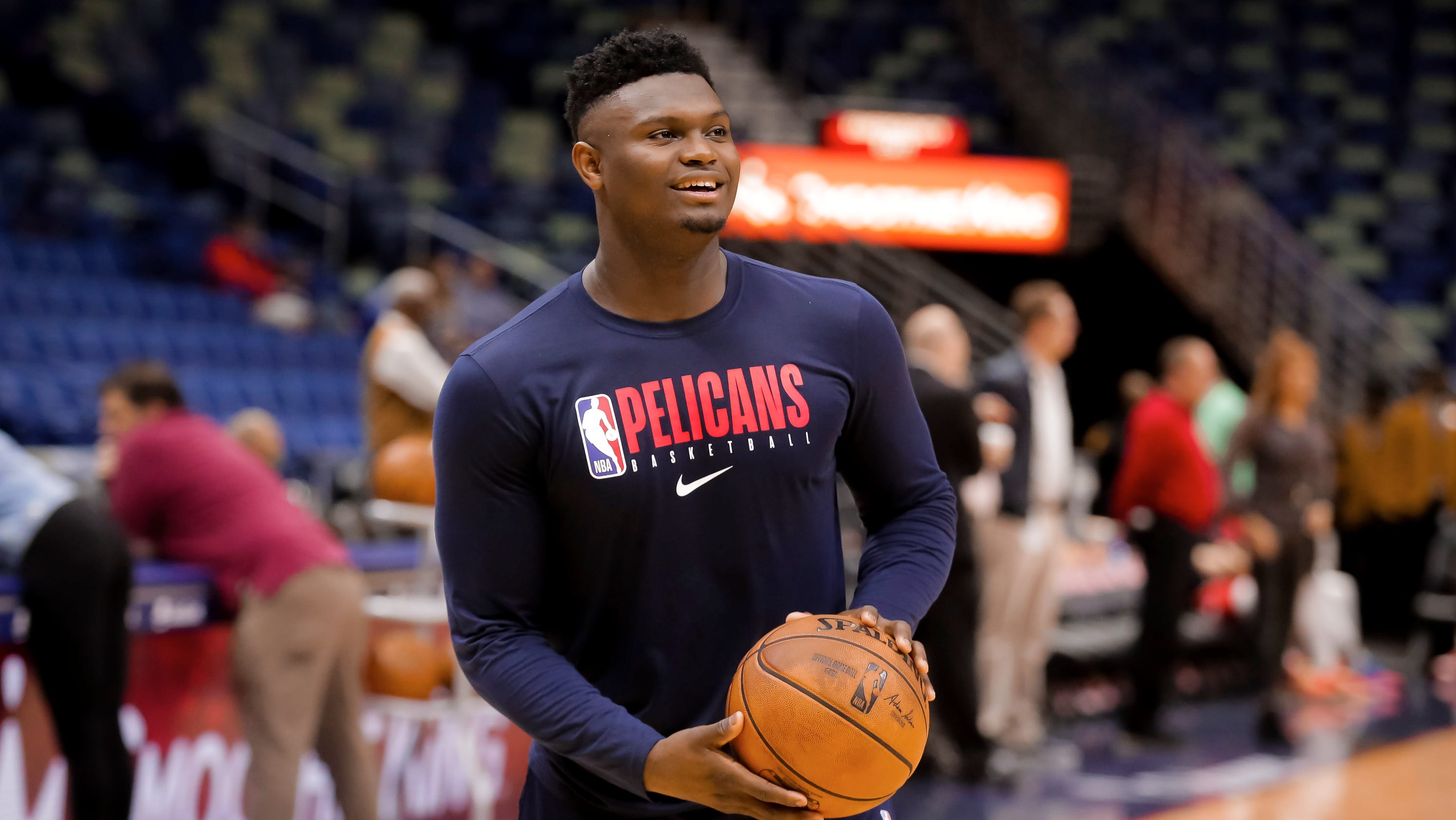 Zion Williamson: Pelicans will play star rookie 'when he's ready'