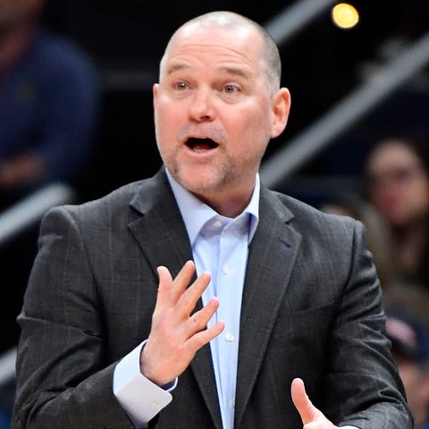 Nuggets coach Michael Malone