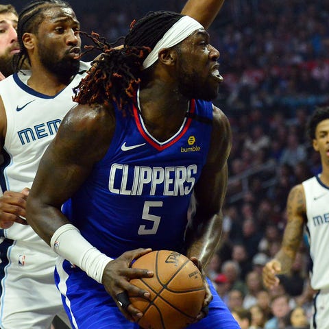 Montrezl Harrell (5) and the Clippers suffered one