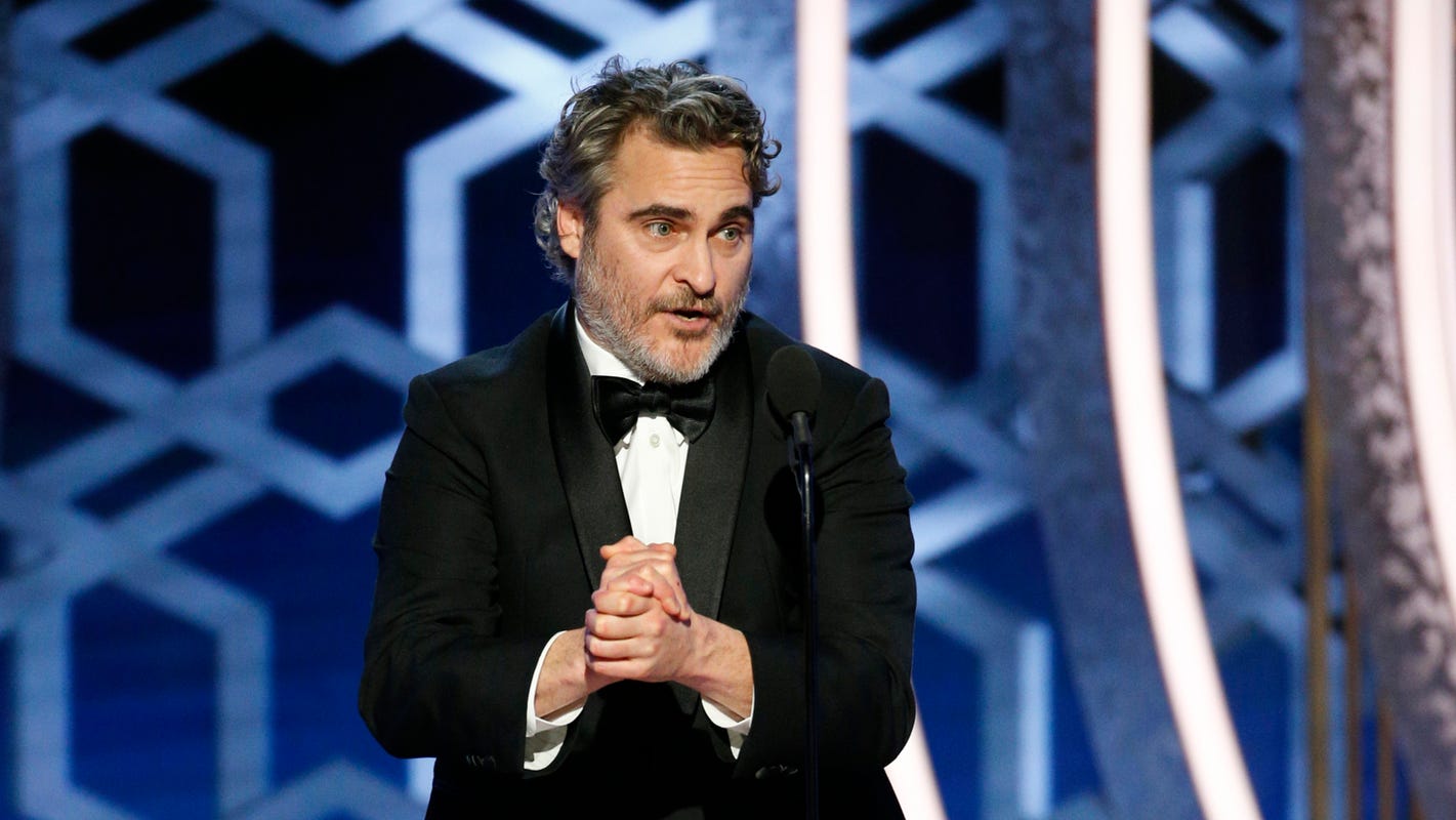 Golden Globes 2020: Joaquin Phoenix speech turns heads, confuses1421 x 800