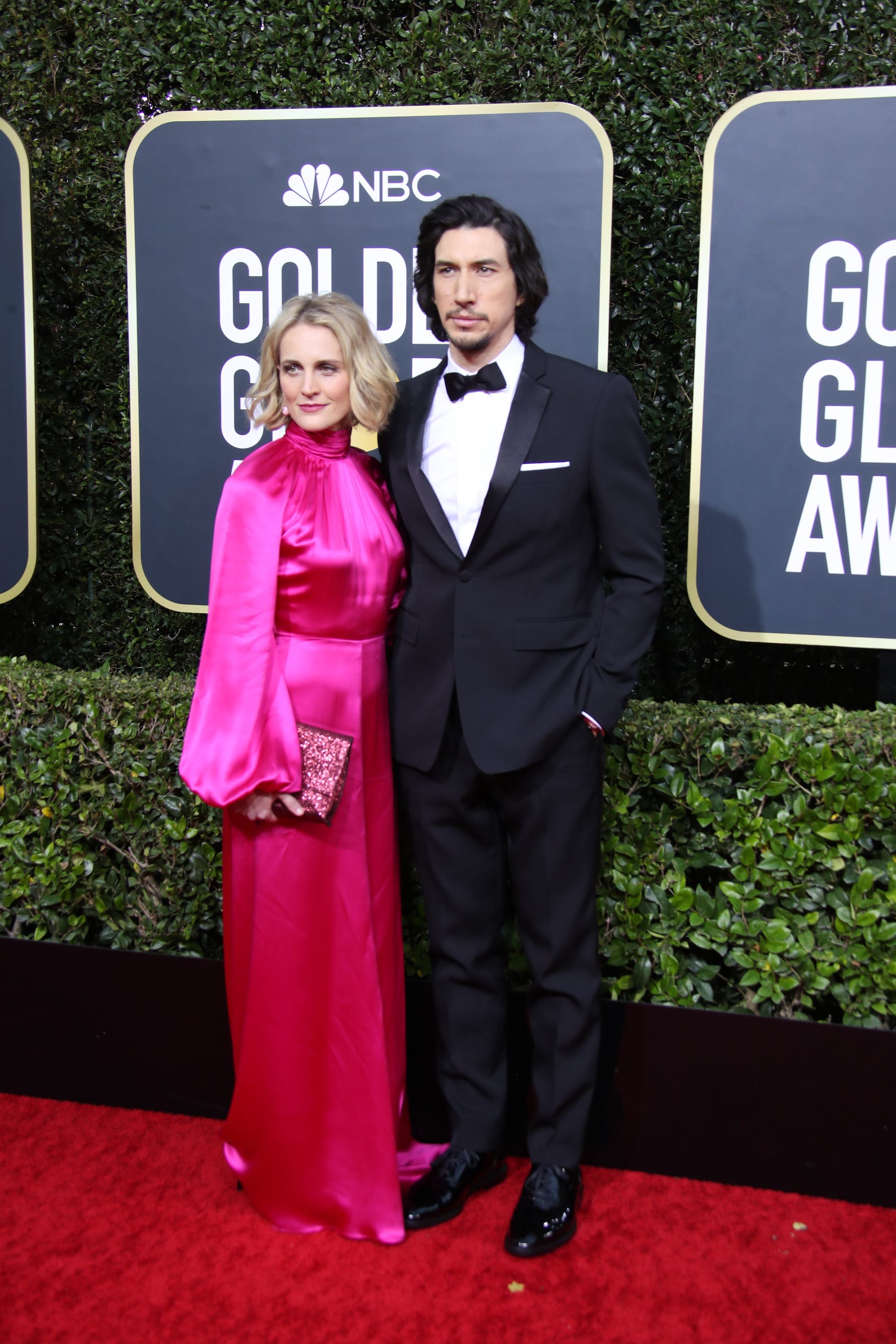 Joanne Tucker, left, and Adam Driver