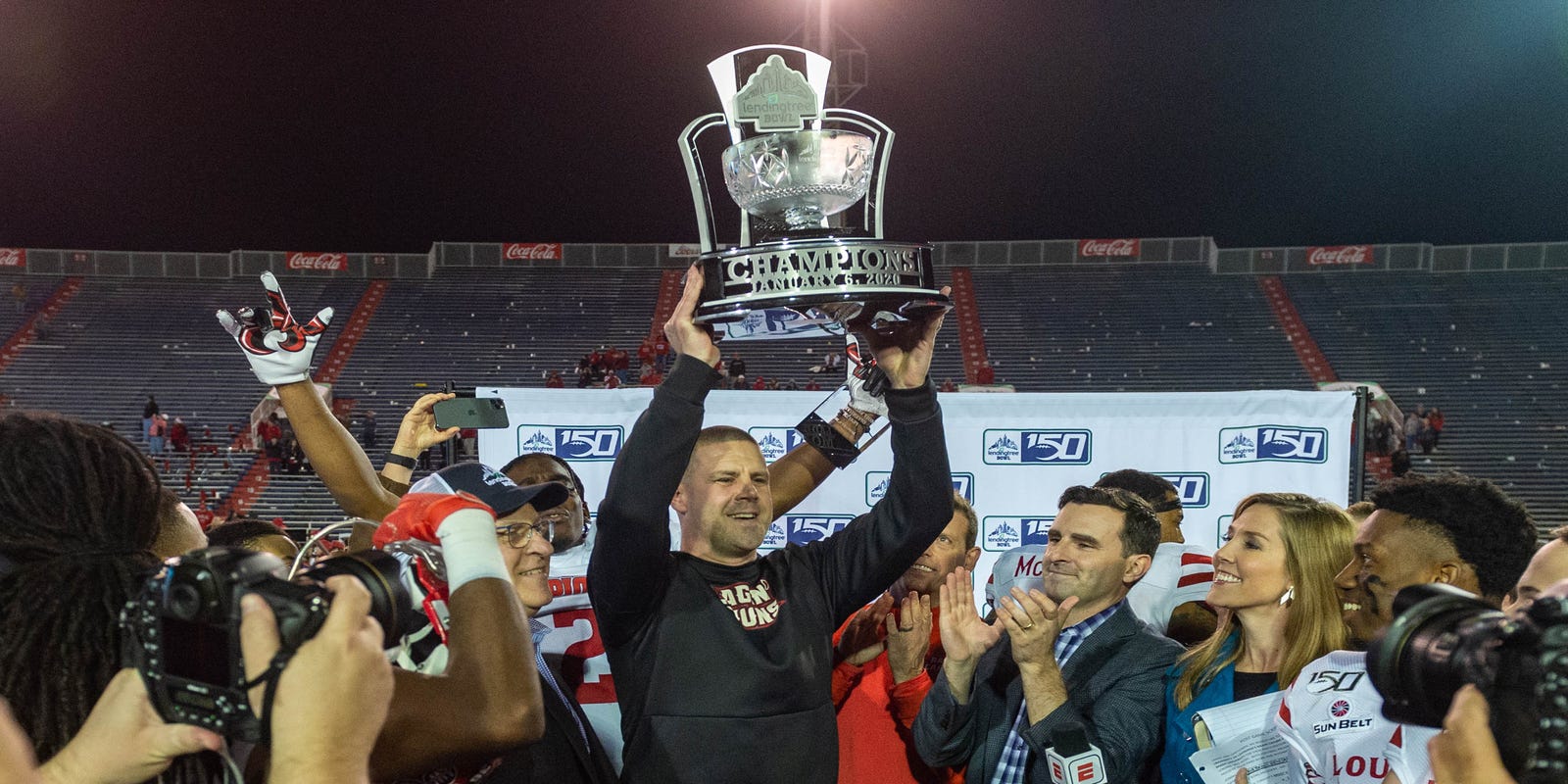 Louisiana Football Sun Belt Revamps Bowl Lineup For Ul Other Members