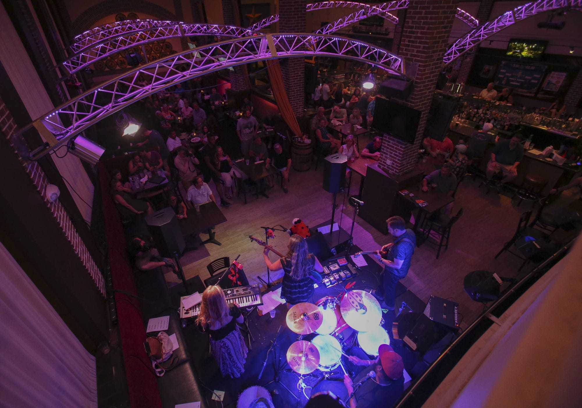 AlyCat takes the stage at Ernest & Scott Taproom in 2017 during the Ladybug Festival in Wilmington.