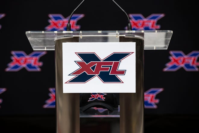 The XFL logo.