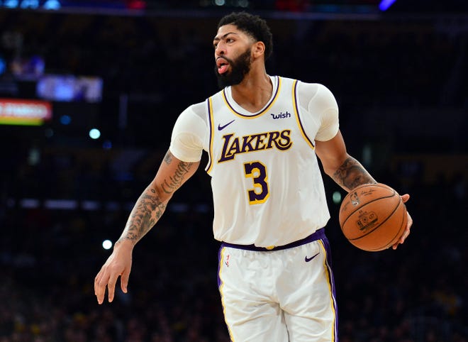 Anthony Davis gives an update on the LeBron James COVID situation