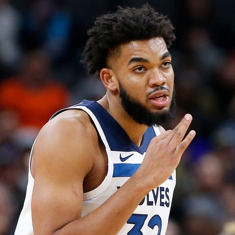 Karl-Anthony Towns is averaging 26.5 points and 11