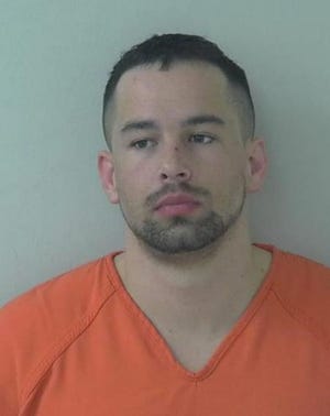 Jacob Miller, 27-year-old of Sturgeon Bay, was arrested for vehicle theft, trespassing and threatening an officer on Monday.