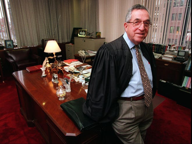 Judge Michael Telesca in 1995.