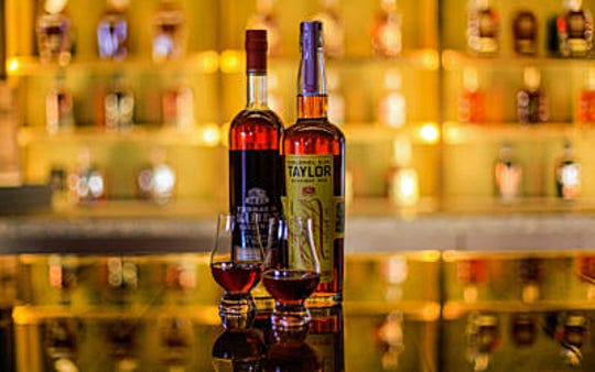A wide variety of bourbons – and other spirits – are available at the Oscar Station, open to the public from 4-10 p.m., Wednesdays and Thursdays
