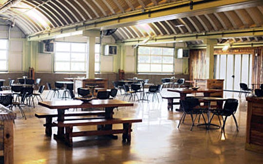 The newly opened Oscar Station has both indoor and outdoor space and can be set up for several different events from weddings to birthday parties.