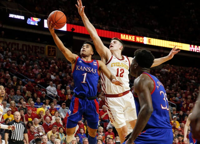 Devon Dotson could be a first round pick in 2020.  (Photo: Bryon Houlgrave/The Register, via Des Moines Register.)