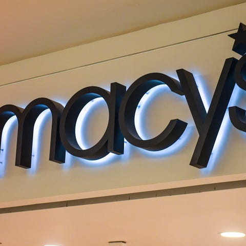 Signage above a Macy's store entrance at the Micro