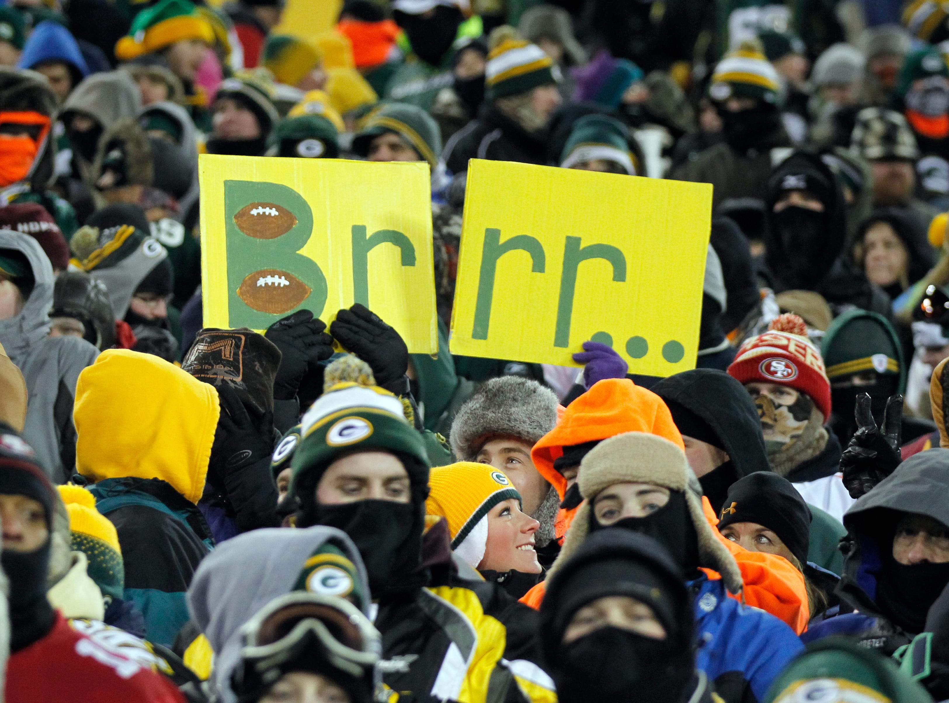 Packers vs. 49ers playoff weather: How cold will it be at Lambeau?