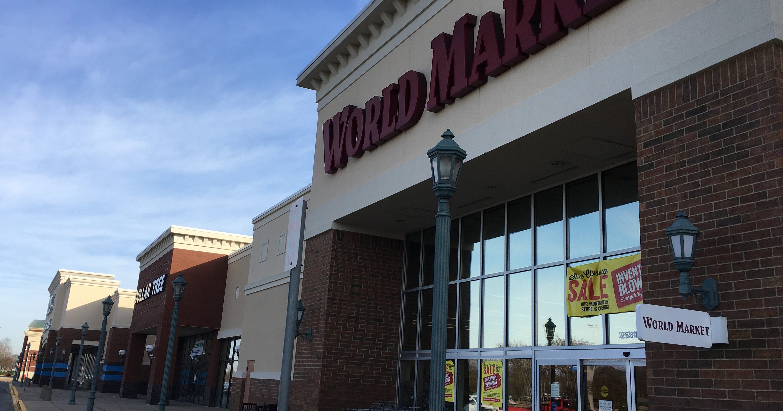 World Market to close its Eastchase store in Montgomery