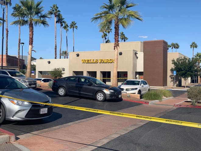 A Wells Fargo bank branch was robbed Thursday, Jan. 9, 2020, according to the Riverside County Sheriff's Department. A man brandished a handgun and fled the scene with an undisclosed amount of money.