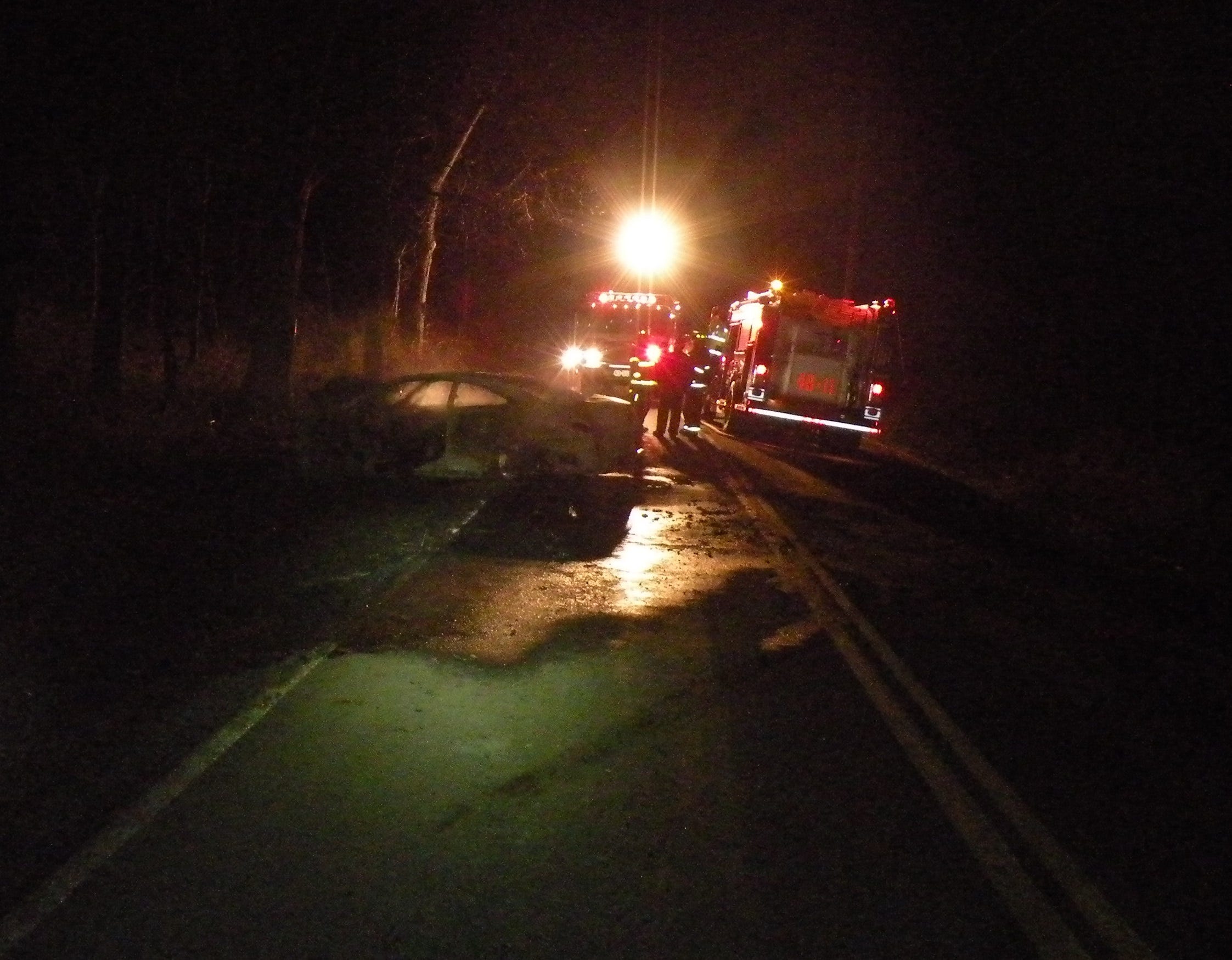 Amenia man killed in car fire on Shunpike in Washington