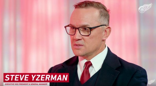 Red Wings Steve Yzerman Our Goal Is To Acquire More Draft